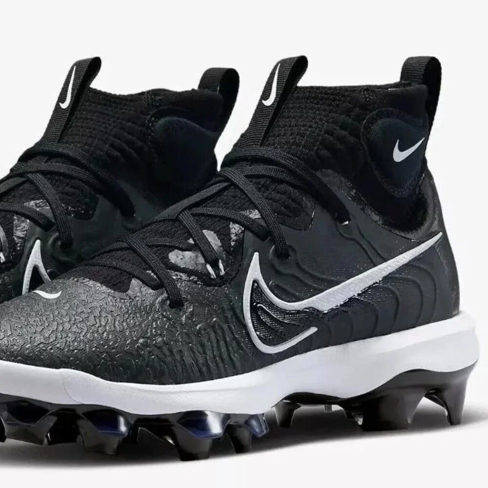 NWT Nike Men's Alpha Huarache NXT Metal Baseball Cleats - Picture 5 of 8